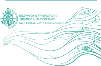 Holographic passport polycarbonate Inlay - Demax Holograms